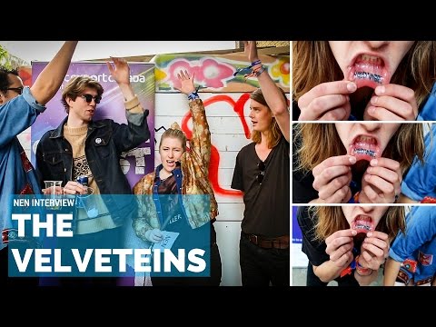 The Velveteins talk tattoo dares + motel room songwriting at The Great Escape 2016