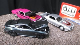 Auto World Premium Release 4 with Opening Hoods, Rubber Wheels, Metal Bases And Bodies!