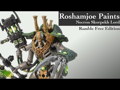 Necron Skorpekh Lord, Sautekh Dynasty - Ramble Free Edition