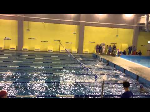 Gara di Nuoto Stile Dorso. WINNER Riccardo Ruocco