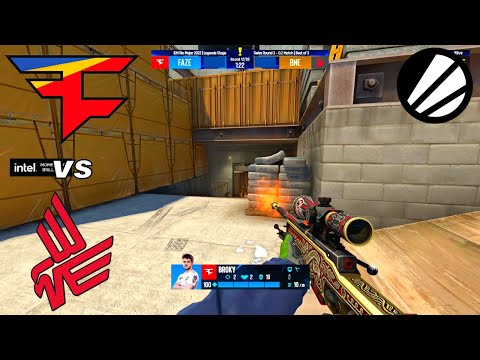 FAZE Vs BNE - IEM Rio 2022 - HIGHLIGHTS | CSGO - Map 1 [vertigo]