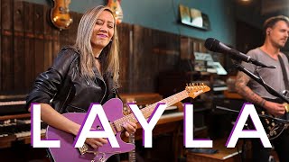 Lari just kills it from  to（00:03:26 - 00:04:16） - Martin Miller & Lari Basilio - Layla (Eric Clapton/Derek and the Dominos Cover) - Live In Studio