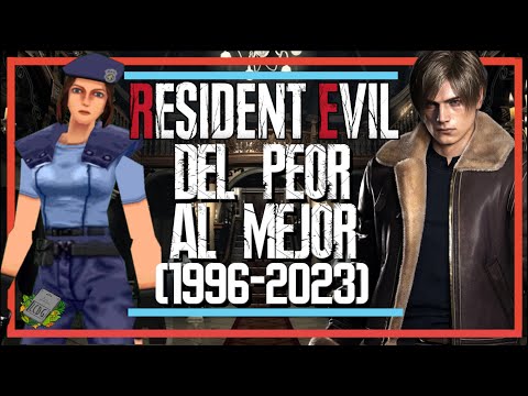 RESIDENT EVIL: Del PEOR al MEJOR JUEGO de LA SAGA (1996 - 2023)