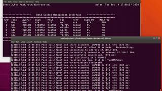 ZCoin ( XZC ) Lyra2z mining linux ubuntu 18.04 , AMD RX Vega 56, AMD RX Vega 64