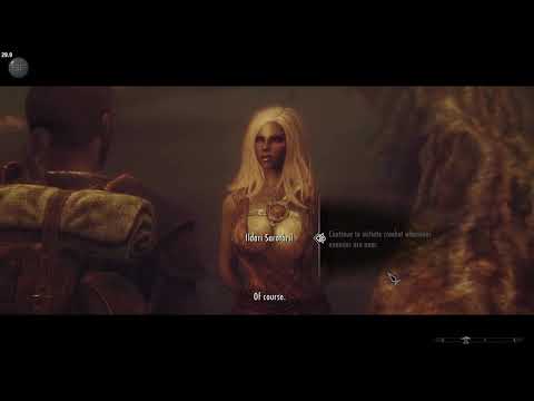 SKYRIM: Topless Lydia (and Hott Ildari)