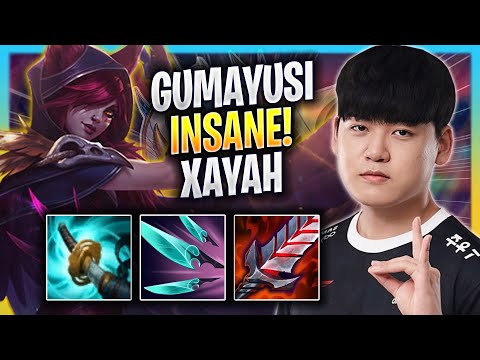 GUMAYUSI IS INSANE WITH XAYAH! - T1 Gumayusi Plays Xayah ADC vs Draven! | Bootcamp 2023