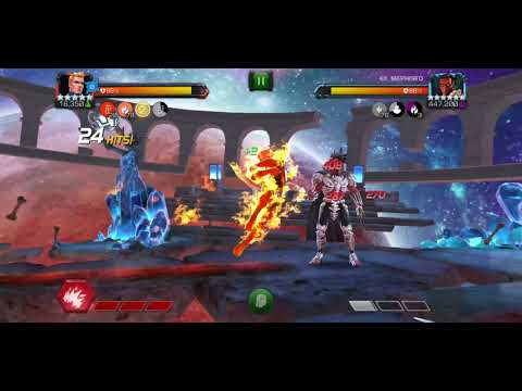 Abyss Of Legends Human Torch vs Mephisto - MCOC