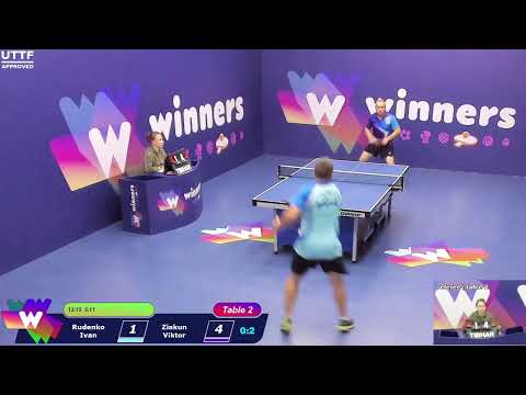 WINners CUP table 2  09.11 Rudenko Ivan - Ziakun Viktor  20:45