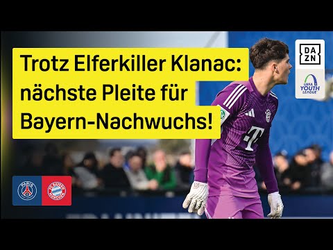 Paris Saint-Germain U19 - FC Bayern München U19 | UEFA Youth League | DAZN Highlights