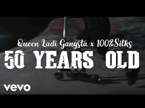 Queen Ladi Gangsta, 100%SILKS - 50 Years Old (Music Video)