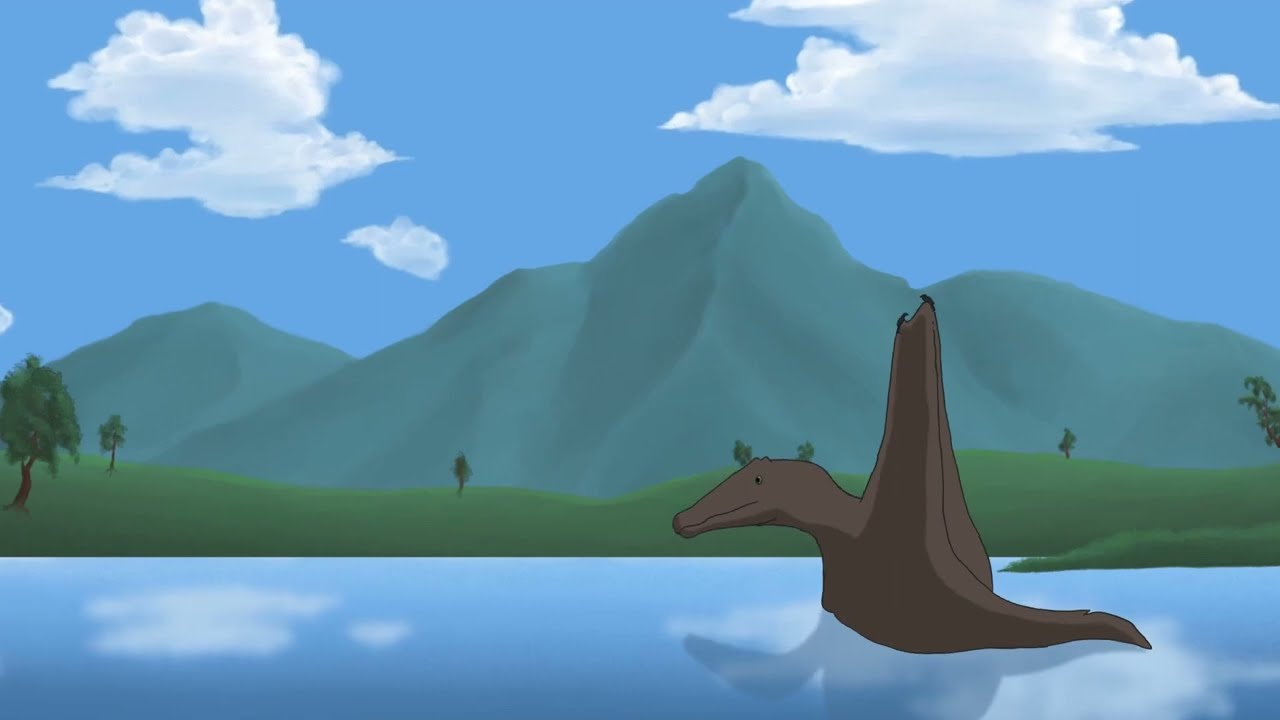 Spinosaurus Fishing