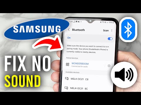 How To Fix Bluetooth Connected But No Sound On Samsung - Full Guide