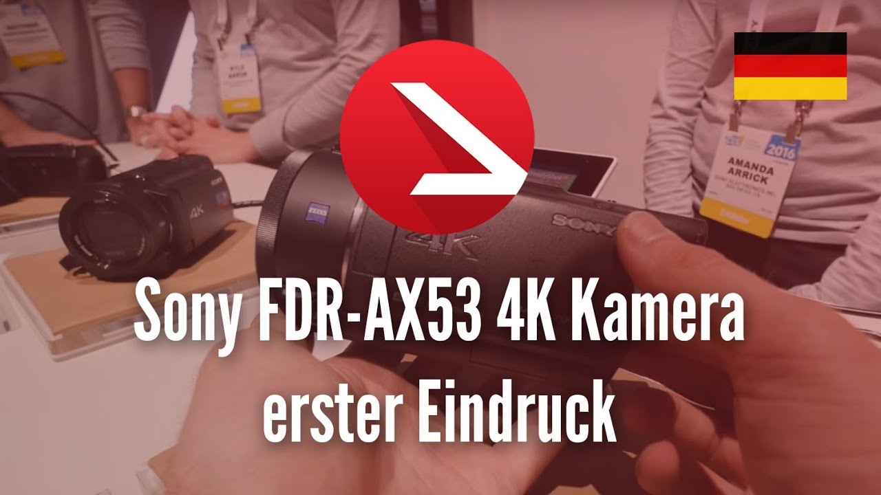 Видеокамера Sony FDR-AX53