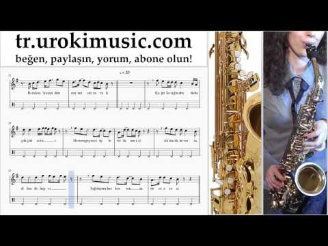 Saksafon dersleri (alto) Emrah Karaduman ft. Aleyna Tilki - Cevapsız Çınlama Bölüm#2 um-723