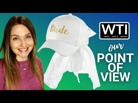 C.C Women's Bridal Veil Baseball Cap - WTI product video review