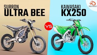 2025 Dirt Wars - Surron Ultra Bee vs Kawasaki KX250!