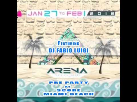 ARENA_ Pre Party @ Score Night Club- Miami Beach_fabioluigi #fabioluigi