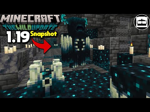 THE WARDEN & DEEP DARK ARRIVES | Minecraft 1.19 Snapshot