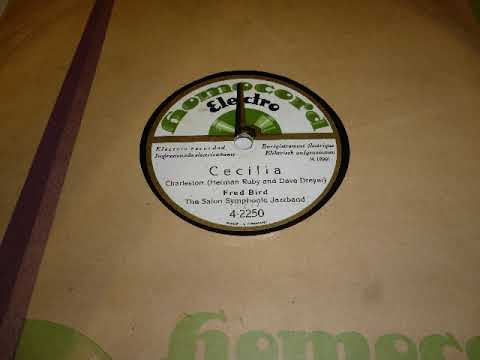Fred Bird Salon Symphonie Jazzband, Cecilia, Charleston, Berlin, 1926