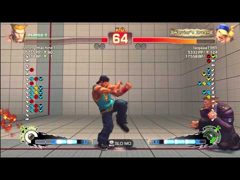 strong machine 1 (Guile) vs taigaaa 1985 (Yun)