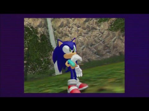 Sonic Adventure Playthrough pt34 - Sonic & Chaos 4 Boss Battles/ Power Gloves!  (Knuckles' Story)