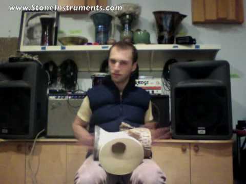 Stingray Skin Ceramic Bongos/Darbukas