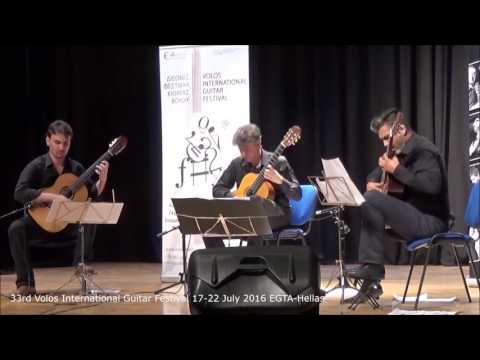 33rd Volos International Guitar Festival - Andronoglou Y., Mitsalas T, Toumanidis M.