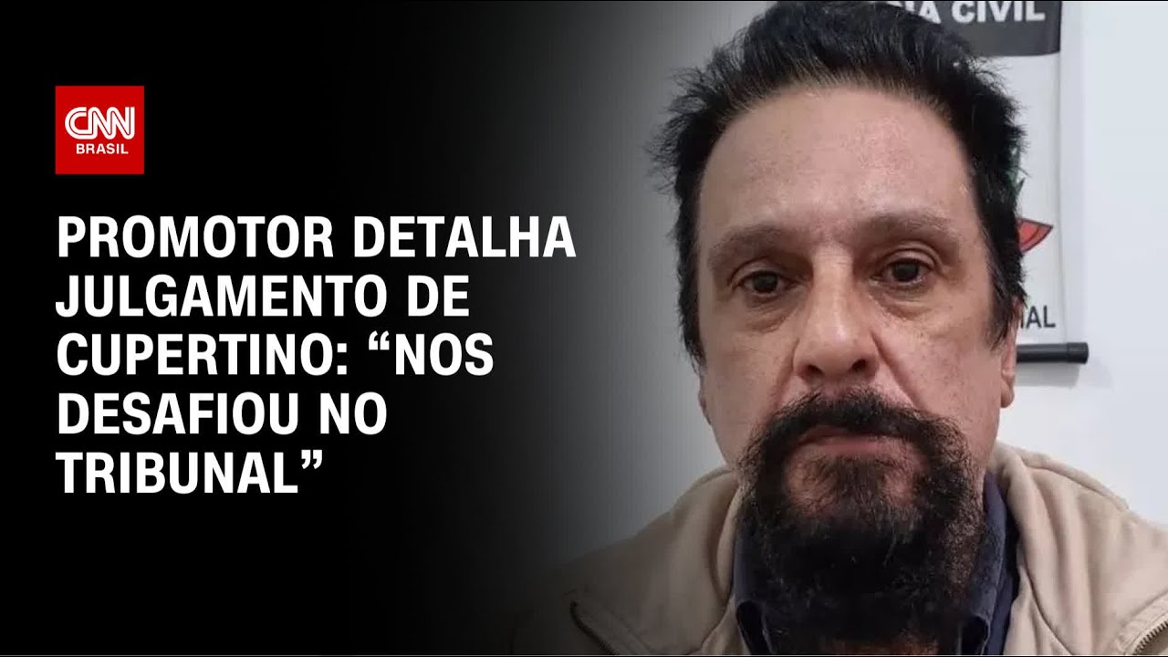 Promotor detalha julgamento de Cupertino: “Nos desafiou no Tribunal” | AGORA CNN
