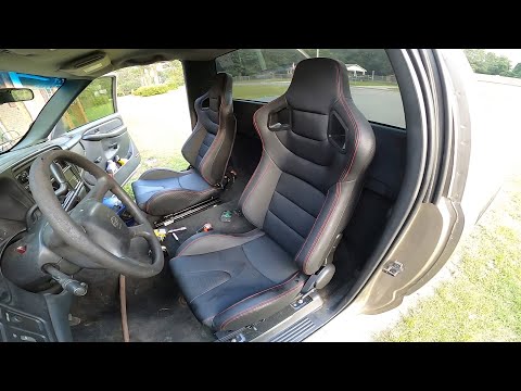 Silverado Race Seats Installed