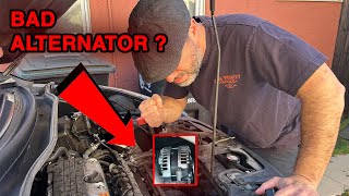 THE EASIEST WAY TO REPLACE A 2012 HONDA CRV ALTERNATOR AND BATTERY LIGHT DIAGNOSIS