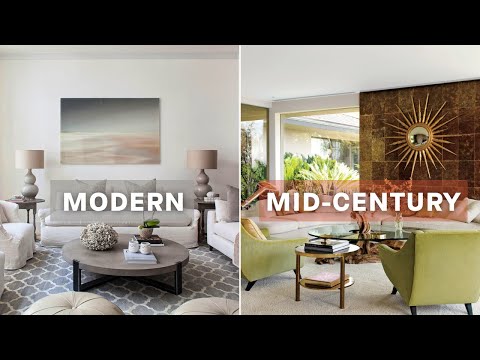Modern vs Mid-Century Modern - What’s the Difference? (Homes & Interior Design)