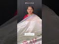 Feather Light Elegance Floral Crush Tissue Silk Saree Pallu Patari Sareelove Ytshorts