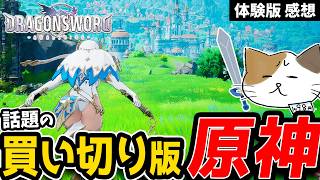 買い切り版「原神」ライクなオープンワールドゲーム【ドラゴンソード：アウェイクニング】【体験版】