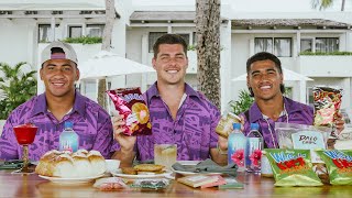The Melbourne Storm Boys Try Fijian Made Food Products