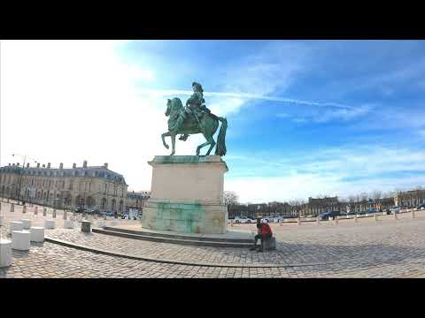 [4K] WALKING TOUR IN PALACE VERSAILLES (CHATEAU DE VERSAILLES)