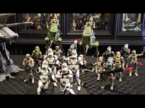 AT-RT Assault Squad Part 2 Kashyyyk Clone Troopers (Phase II Armor) and more added.