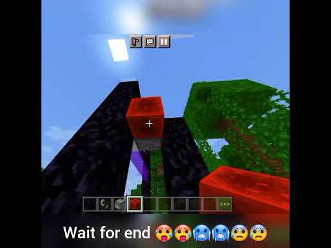 how to make a cursed nether portal #shorts #minecraft demon pros