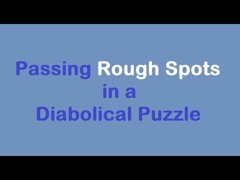 Sudoku Primer 324 - Getting Past Two Rough Spots