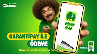 BonusFlaş’ta GarantiPay ile ödeme!