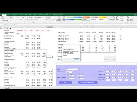 Financial Modeling Automation - Excel VBA