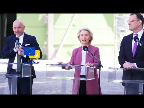 Video Thumbnail: DE - Von der Leyen in Berlin: “Less Bureaucracy, More Power for Europe”