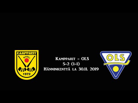 Kampparit - OLS  Kooste ottelusta  30.11.2019