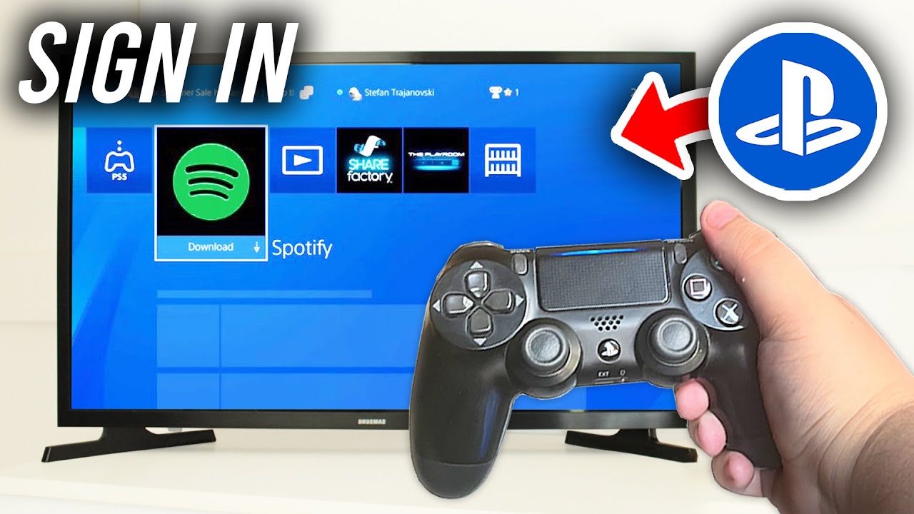 How To Sign Into Playstation Network On PS4 - Full Guide