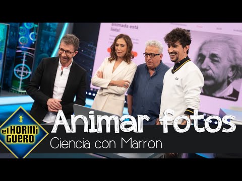 Marron hace magia con una aplicación de animación de fotografías - El Hormiguero