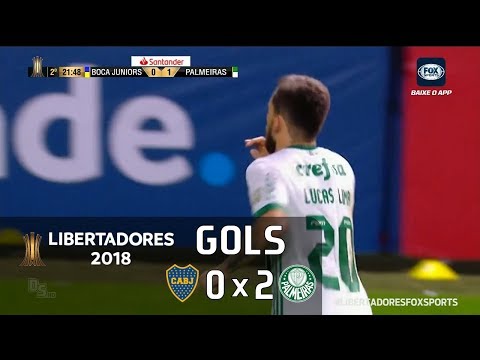 Boca Juniors 0 x 2 Palmeiras - Libertadores 2018 - Fox Sports HD