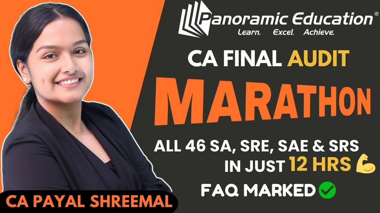 CA Final | Audit Marathon | All 46 Engagement Standards Compilation | CA Payal Shreemal