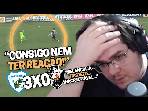 CASIMIRO REAGE: LONDRINA 3X0 VASCO PELA 38ª RODADA DA SERIE B 2021 | Cortes do Casimito
