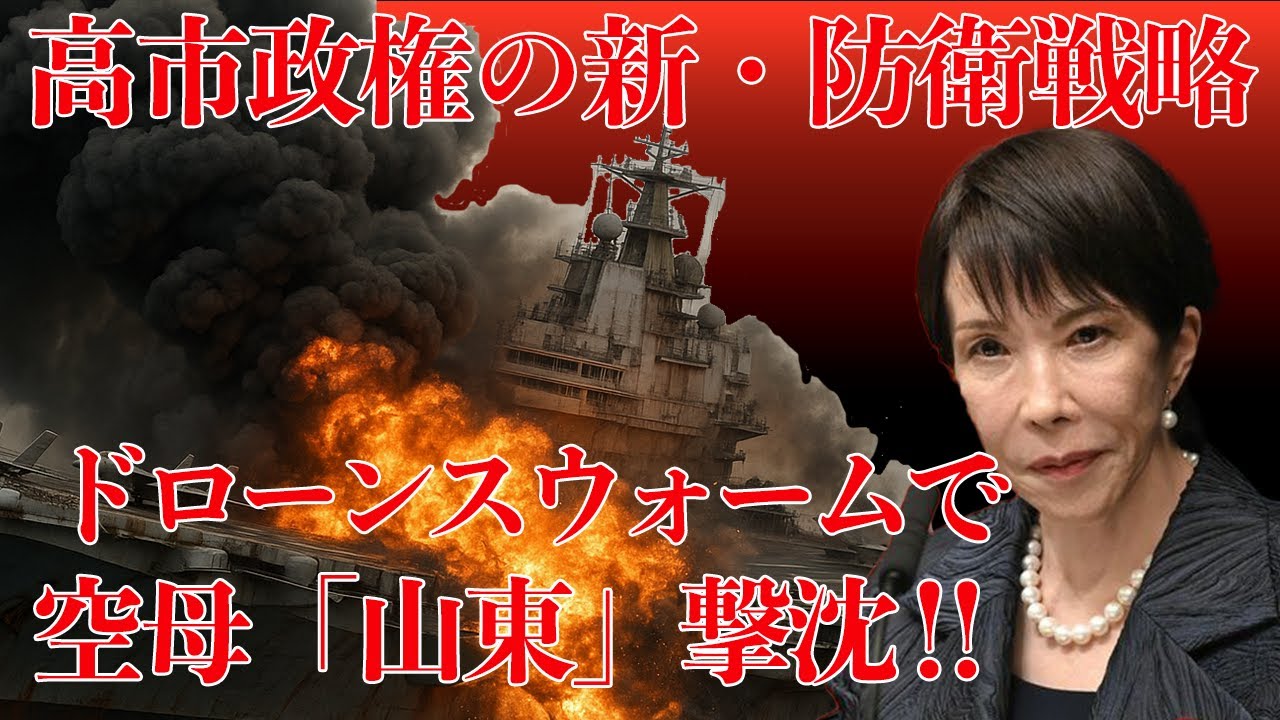 【緊急】「ドローンスウォーム×自衛隊」先島有事シミュレーション 空母「山東」を黙らせる日【高市政権の新・防衛戦略】