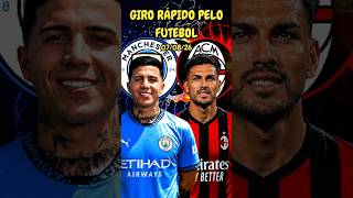 NOTÍCIAS DO FUTEBOL 07/08 #girorapidopelofutebol #mercadodabola #noticiasdofutebol #viral #futebol