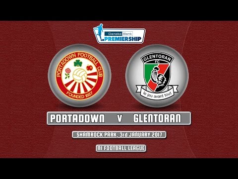 Portadown 0 - 5 Glentoran - 3/1/17